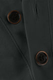 hulianfu Casual Solid Buckle Hooded Collar Loose Jumpsuits(10 Colors)