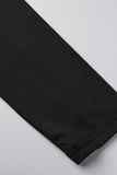 hulianfu Sexy Solid Patchwork One Shoulder Pencil Skirt Dresses(5 Colors)