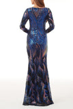 hulianfu Elegant College Color Block Sequins Patchwork O Neck Evening Dress Dresses