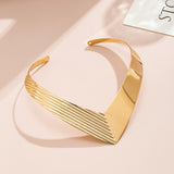 hulianfu Casual Solid Basic Necklaces