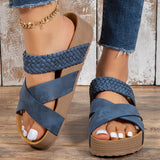 hulianfu Casual Weave Opend Comfortable Shoes