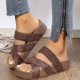 hulianfu Casual Weave Opend Comfortable Shoes