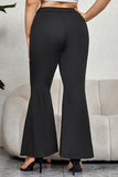 hulianfu Casual Solid Patchwork Plus Size