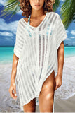 hulianfu  Hollow See-Through Swimwear Cover-Up