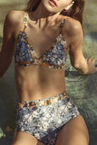 hulianfu Split Bikini Sexy Swimsuit