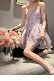 Summer Women's Dress Sexy Fashion Short Skirt Puffy Party Dress Off The Shoulder Backless Prom Dresses for Women Princess Dress