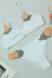 hulianfu Printed Summer Fashion Two-piece Swimwear(2 Colors)