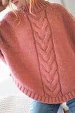 hulianfu Turtleneck Loose Knitted Pullover Jumper Sweater(3 Colors)