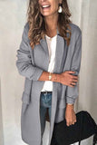 hulianfu hulianfu Solid Color Long Sleeve Tops(5 Colors)
