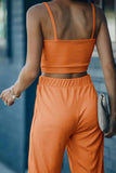 hulianfu hulianfu Two-Piece Solid Color Loose Sling