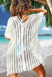 hulianfu  Hollow See-Through Swimwear Cover-Up