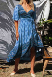 hulianfu hulianfu Bohemian Printed Midi Dress(3 colors)