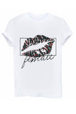 hulianfu Lip T-shirt