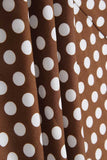 hulianfu hulianfu Irregular Polka Dot Dress (2 Colors)