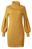 hulianfu hulianfu O Neck Autumn Sexy Dress(3 Colors)