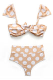 hulianfu Polka Dot Bikini Swimwear