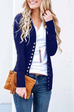 hulianfu hulianfu Long Sleeves Buttons Design Cardigan(7 Colors)