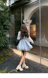 Summer Women's Dress Sexy Fashion Short Skirt Puffy Party Dress Off The Shoulder Backless Prom Dresses for Women Princess Dress