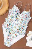 hulianfu Bicolor Belt Swimsuit(5 colors)