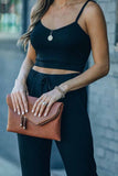 hulianfu hulianfu Two-Piece Solid Color Loose Sling
