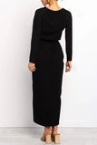hulianfu hulianfu After Midnight Ankle Length Dress(Long)(4 colors)