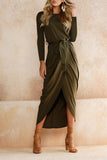 hulianfu hulianfu After Midnight Ankle Length Dress(Long)(4 colors)