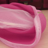 HULIANFU Triangle Bra Wash Laundry Bag Lady Women Bra Underwear Washing Machine Protection Net Mesh Bag Lingerie Hosiery Protect Mesh Bag