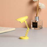 HULIANFU LED Mini Desk Lamp Foldable Magnetic Night Light Bedroom Study Reading Book Lamps With Clip Eye Protection Bedside Lights