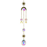 HULIANFU Prism Suncatcher,Hanging Window Crystals,Rainbow Light Catcher,Crystal Sun 50mm Catcher,Summer Gift,Octagon Beads