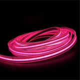 HULIANFU Ligh Density White RGB COB LED Strip Light 12v 512D 8mm Ra90 No Spot Linear Red Green Blue for Wall Bedroom Lighting Decoration