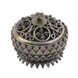 HULIANFU Retro Lotus Incense Burners Dragon Incense Holder Incense Burner Mini Sandalwood Censer Home Office Decor Decoration Craft