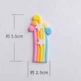 HULIANFU Unicorn Cake Topper Unicorn Brithday Party Supplies Unicorn Brithday Cake Decor 1st Girl Birthday Party Unicornion