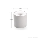 HULIANFU Stoneware ashtray with lid living room coffee table decoration Anti-ash portable ashtray Home Hotel Office Supplies/Gifts
