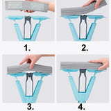 HULIANFU PVA Sponge Foam Rubber Mop Head Replacement Home Floor Cleaning Kitchen Tool Household Cleaning Accessories