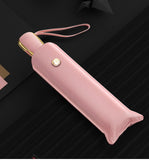 HULIANFU Super Thin Women Automatic Umbrella For Raining Ultralight High Quality UV Umbrella Girls  Portable Folding Umbrellas Parasol