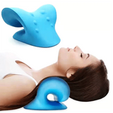 HULIANFU Neck Shoulder Stretcher Massage Pillow Relaxer Cervical Traction Device Massage Pillow for Pain Relief Cervical Spine Alignment