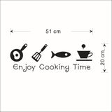 HULIANFU Kitchen Wall Stickers Vinyl Wall Decals for Kitchen English Quote Home Decor Art Decorative Stickers PVC Dining Room For Bar PVC