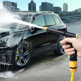 HULIANFU Portable High-pressure Water Gun For Cleaning Car Wash Machine Home Garden Watering Hose Nozzle Sprinkler Foam Water Gun