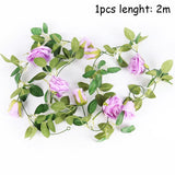 HULIANFU Wedding Decoration 10-40cm Rattan Wreath Metal Hoop Wreath Decor Floral Hoop Christmas Decor for Home Hanging Artificial Flower
