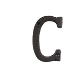 HULIANFU Metal Letters Numbers Cast Iron Decoration House Sign Doorplate DIY Cafe Wall CLH@8