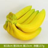 HULIANFU Simulation Fruit Model Photo Prop Artificial Banana Fake Emperor Banana Plastic Banana Bunches Funny Gift Fruit Shop Display Dec