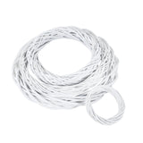 HULIANFU White Garland Wicker Round Design Christmas Tree Rattan Wreath Ornament Vine Ring Decoration Home Party Hanging Flower Craft