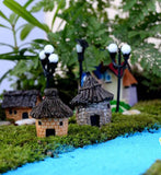 HULIANFU Mini Craft Figurine Plant Pot Garden Ornament Miniature Fairy Garden Decor DIY