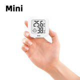 HULIANFU Mini LCD Digital Thermometer Hygrometer Indoor Room Electronic Temperature Humidity Meter Sensor Gauge Weather Station for Home