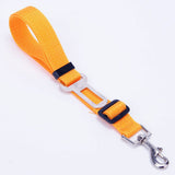 HULIANFU Pet Supplies Car Seat Belt Dog Seat Belt Dog Leash Vehicle Belt Adjustable Cushioning Elastic Reflective Safety Rope for Dog Cat