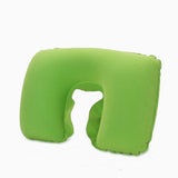 HULIANFU U Shaped Travel Pillow Inflatable Neck Car Head Rest Air Cushion for Travel Office Nap Head Rest Air Cushion Neck Pillow