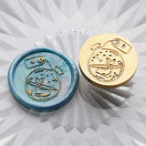 HULIANFU Sealing Wax Seal stamp Classic Diy Retro Metal Card making Wax seal Stamp Handcrafts Wedding Invitations Tools