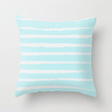 HULIANFU Super Hot Hipster Light Blue Green Mint Cushion Cases Modern Geometry Print Boho Decorative Pillowcase Sofa Couch Throw Pillows