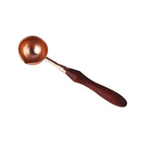 HULIANFU Wax Spoon Sealing Wax Seal Stamp Beads for vintage craft Envelope Wedding Wax seal Ancient Sealing Wax stamp Wooden Handle spoon