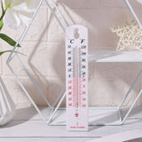 HULIANFU New Accurate Indoor Outdoor Temperature Meter Office Room Wall Hang Greenhouse Thermometer Humidity Meter